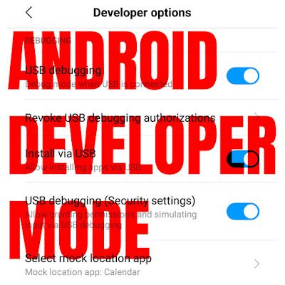 unlock android developer options