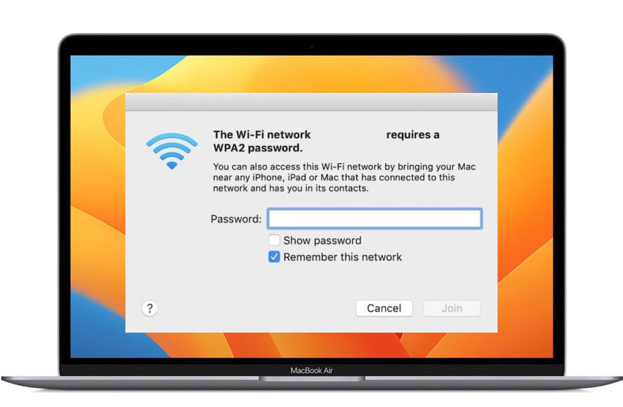 MacBook not connecting to WiFi