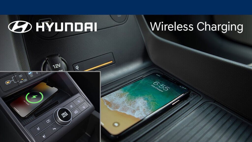 Hyundai infotainment system wireless charging issues
