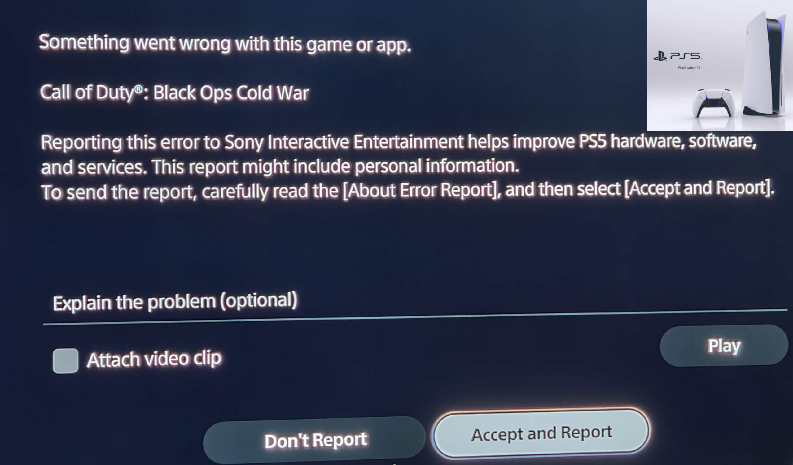 PS5 games crashing issue scaled