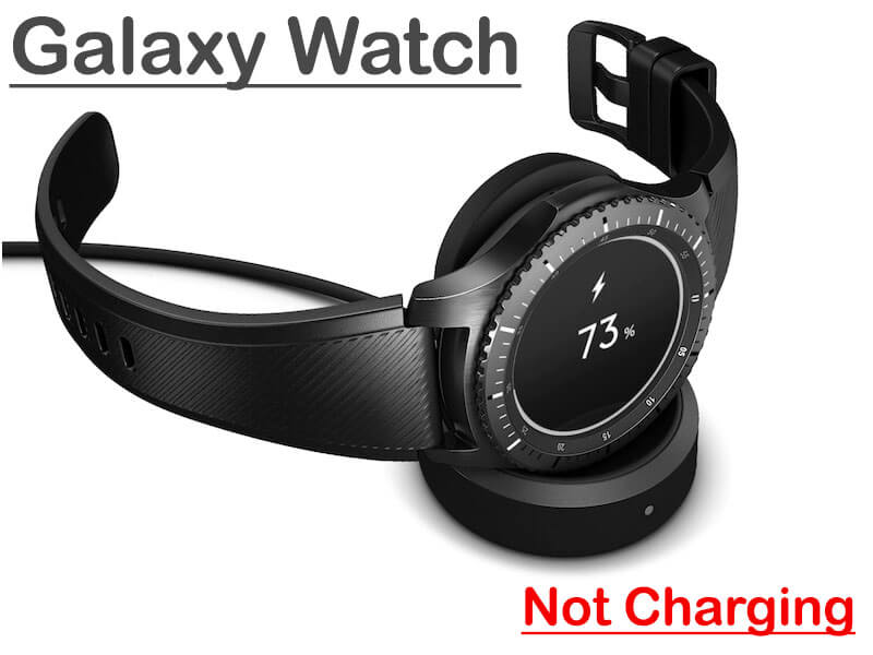 samsung galaxy watch not charging solutions