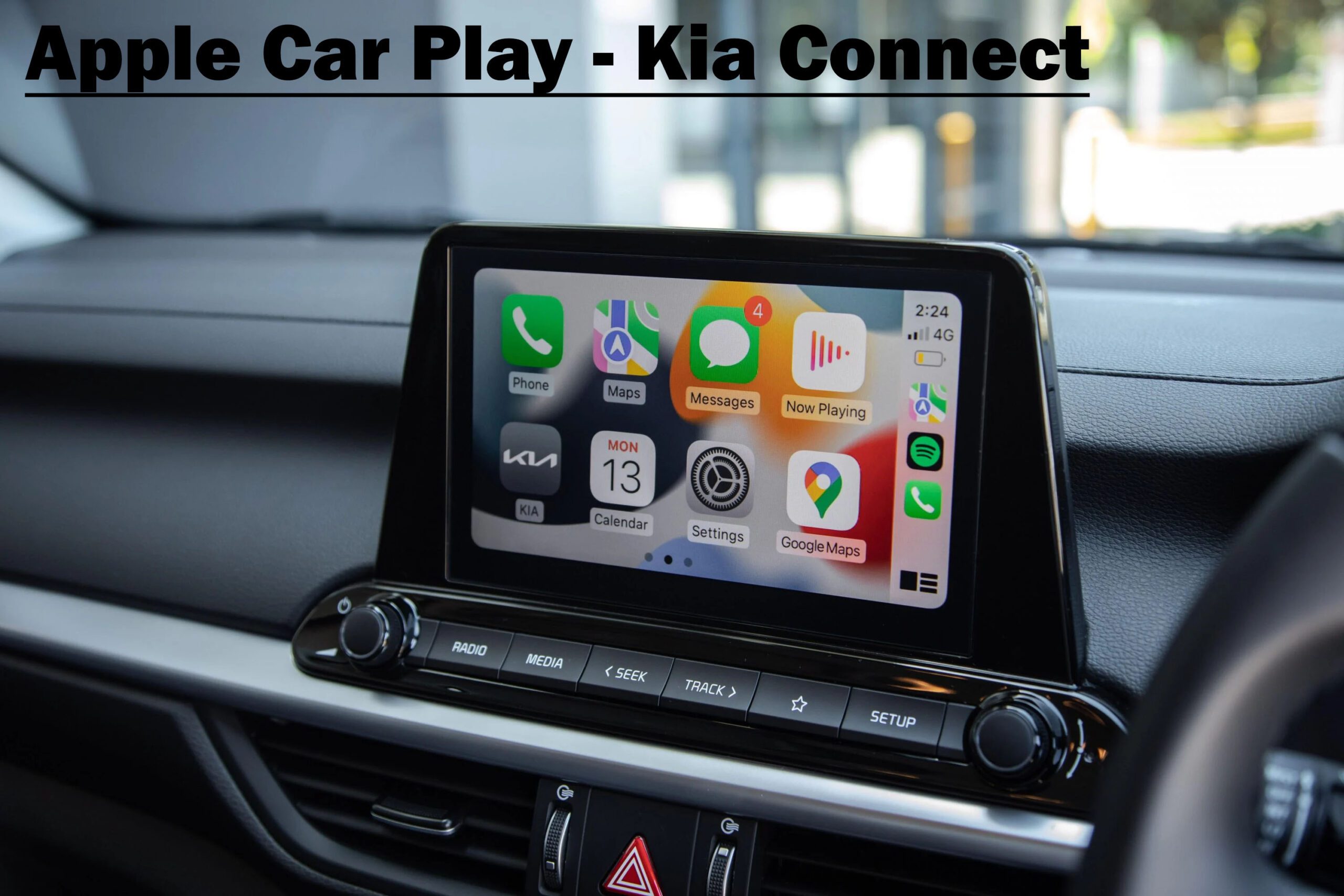 set up Apple Car Play in Kia Connect scaled