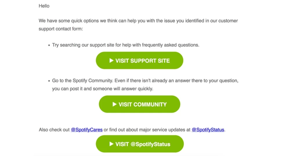 Contact Spotify Support