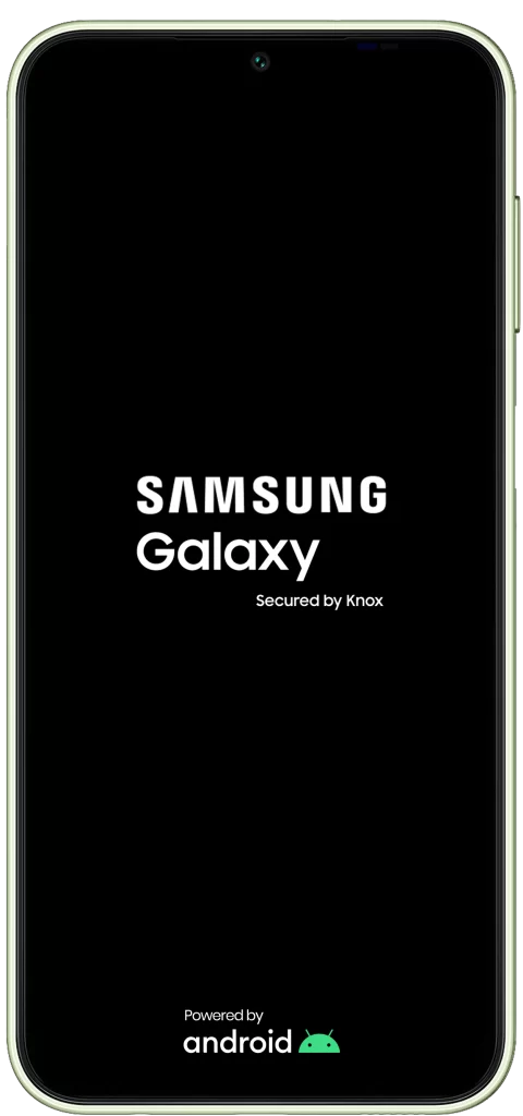 Once you see the Samsung logo appear on the screen, release the buttons.