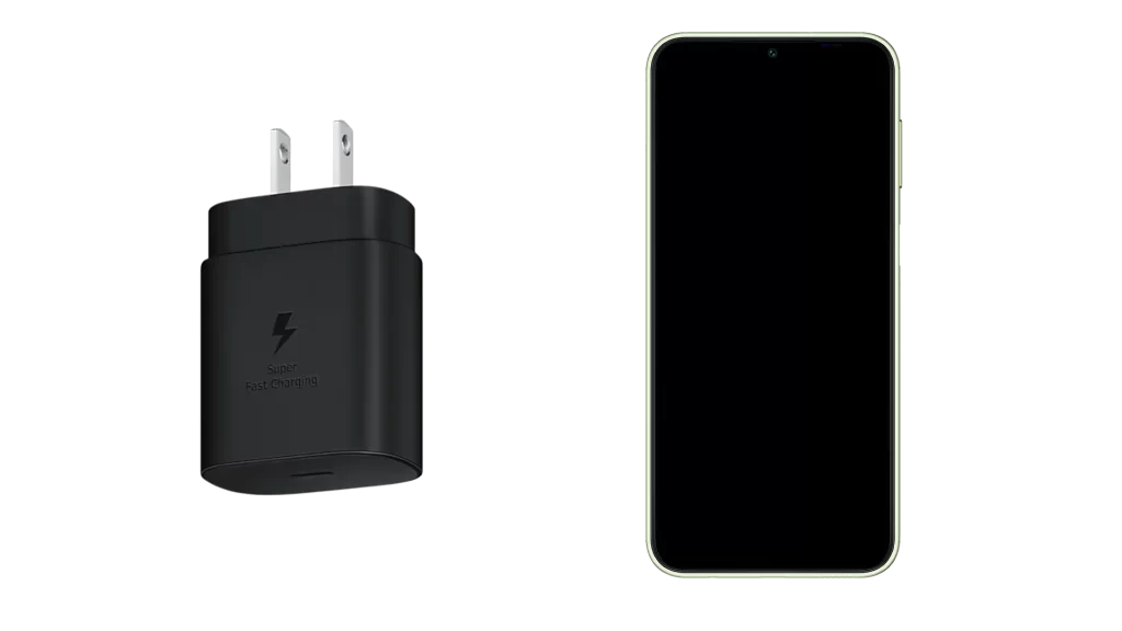 You have to charge your Samsung Galaxy A14 because it may have run out of battery. Even if the battery is completely dead, it may still have enough power to turn on the phone after a few minutes of charging.