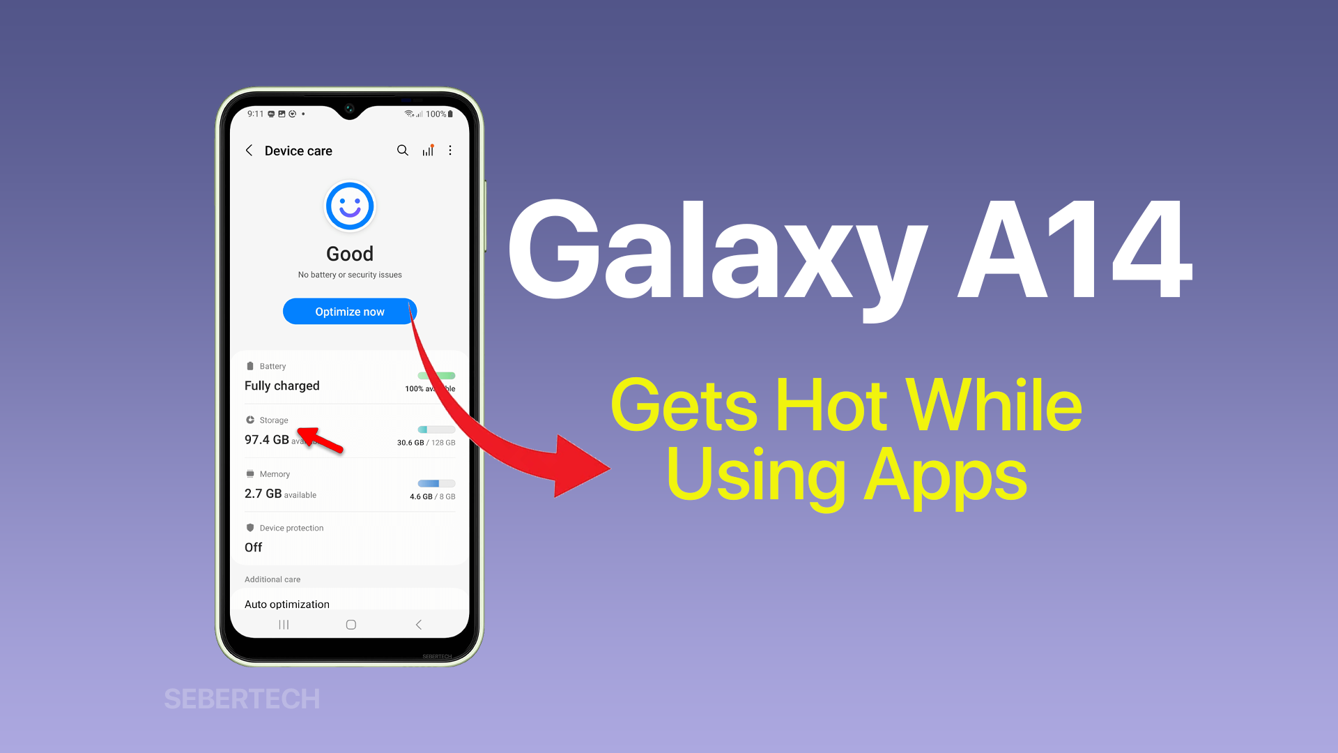 Fix Galaxy A14 Getting Hot While Using Apps