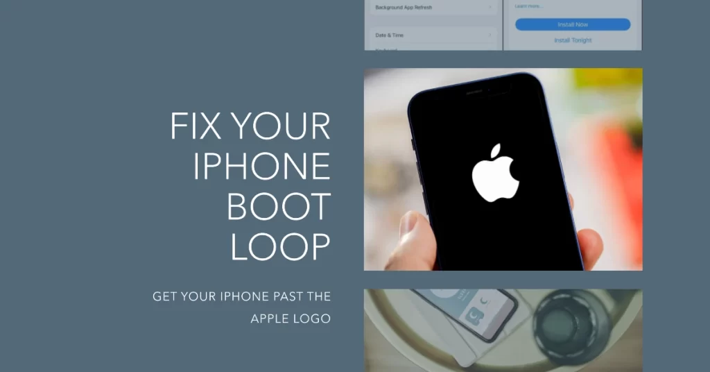Fix iPhone stuck on Apple logo after iOS 17 update