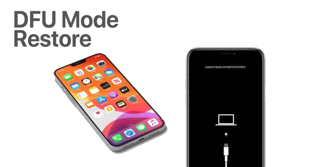 DFU Mode Restore iPhone iOS 17