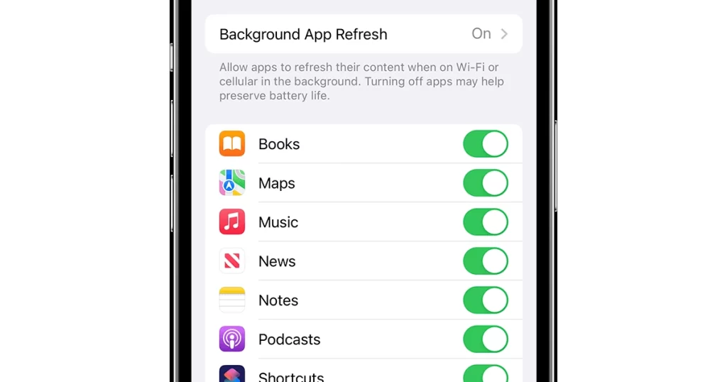 iPhone 15 Pro Max Background Tasks