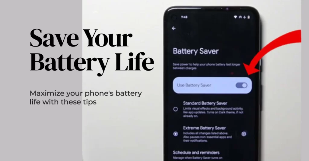 Enable Battery Saver Android 14