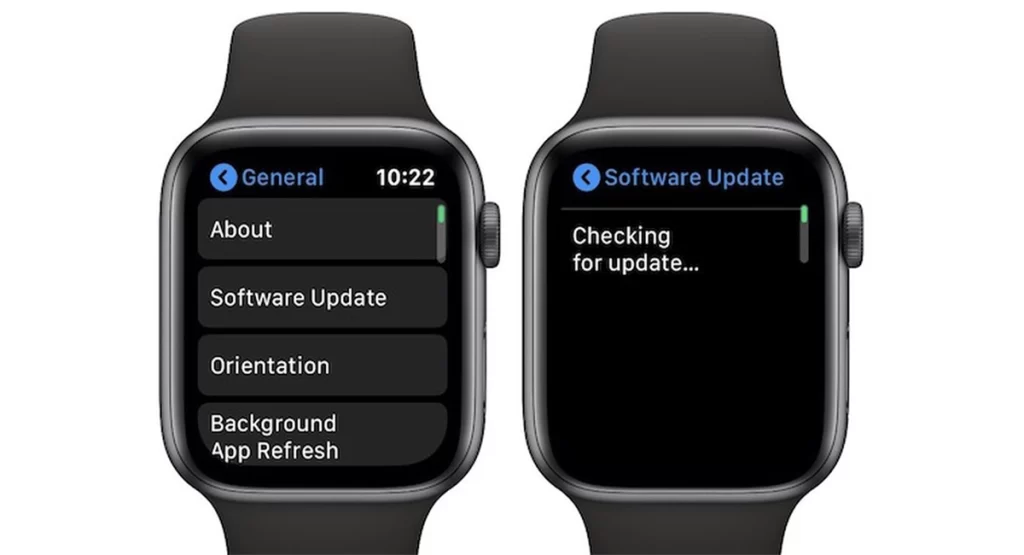 Update Apple Watch 8