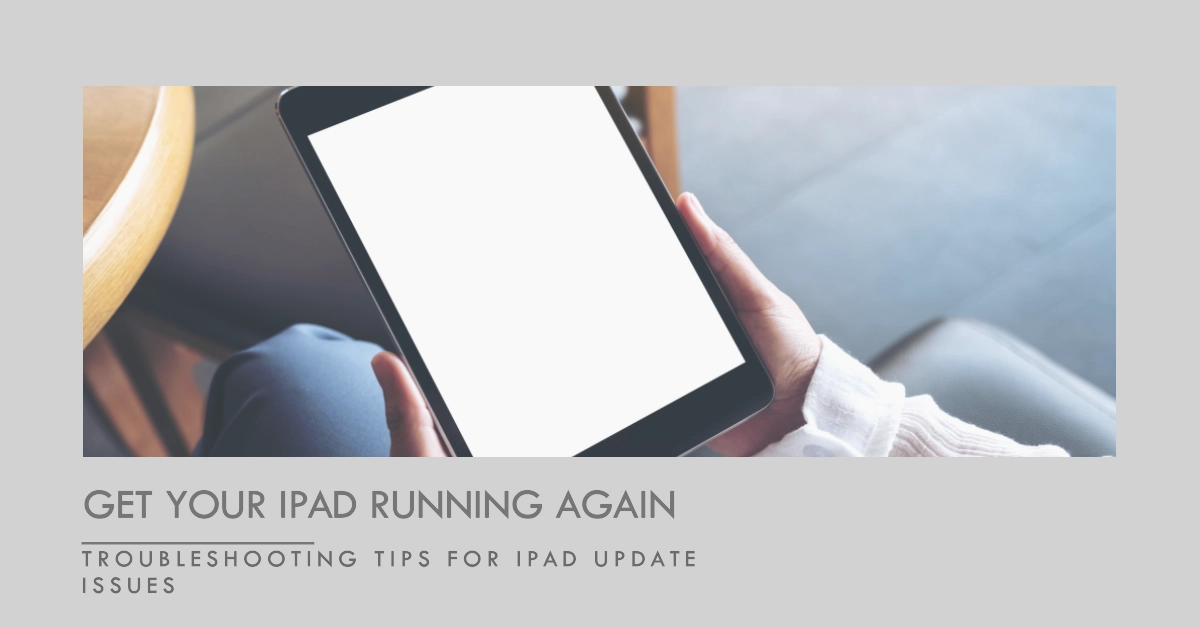Fix Apple iPad Won't Turn On After Update