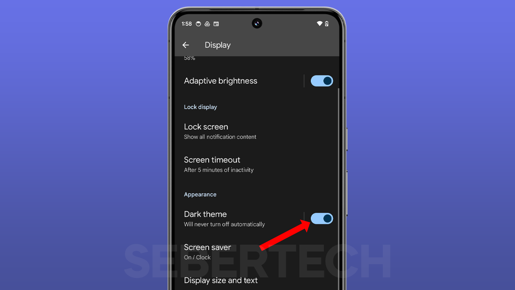 How to Enable Schedule Dark Theme on Google Pixel 8 Pro