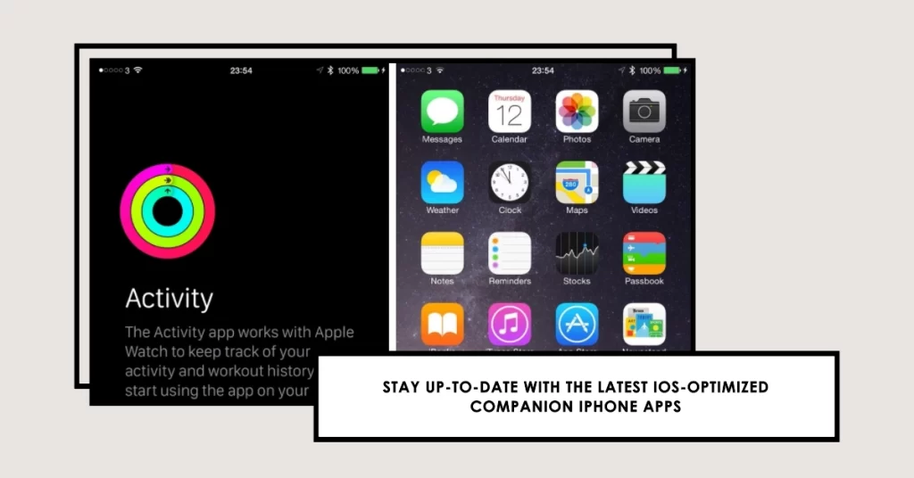 Update Companion iPhone Apps