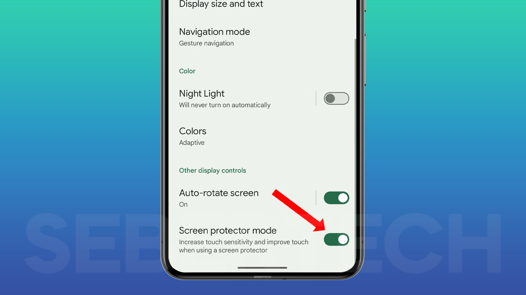 How to Increase Touch Sensitivity on Google Pixel 8 Pro Enable Screen Protector Mode 2