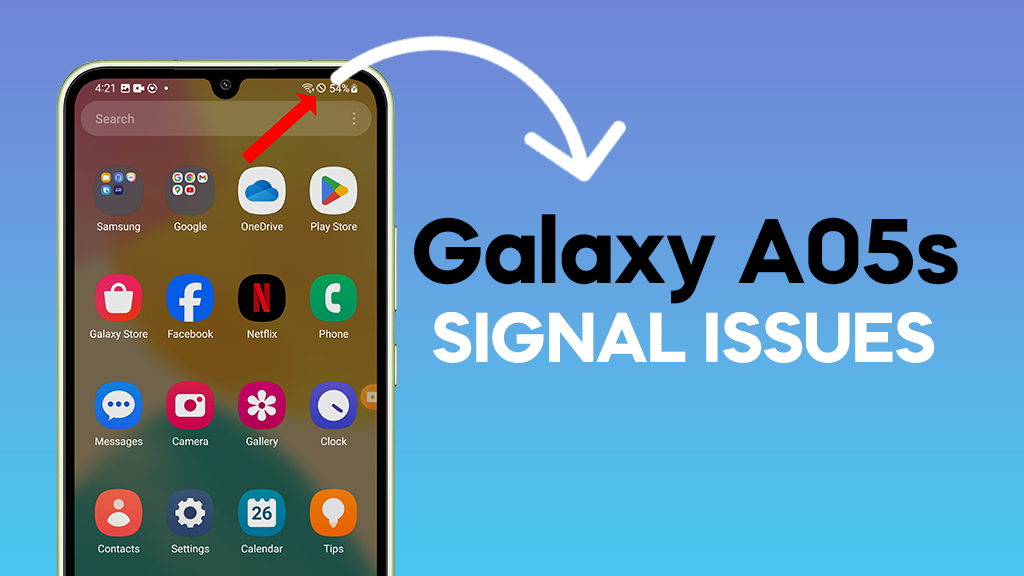 How To Fix Signal Problems On Galaxy A05s