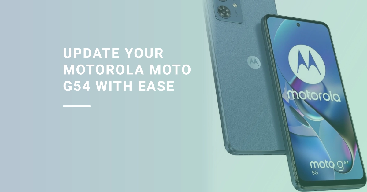 Can't Download and Install Updates on Motorola Moto G54? Learn Why and How to Fix It!