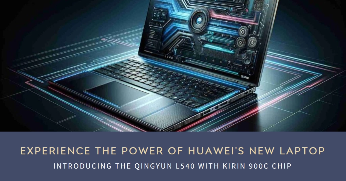 Introducing the Qingyun L540: Huawei's New Laptop Boasts Cutting-Edge Power with the Kirin 900C Chip