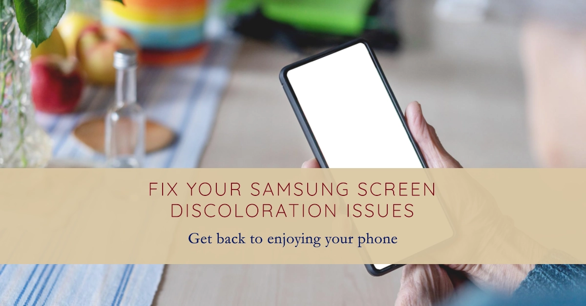 Troubleshooting Sudden Screen Color Changes or White Angular Dependency (WAD) on Samsung Galaxy Smartphones
