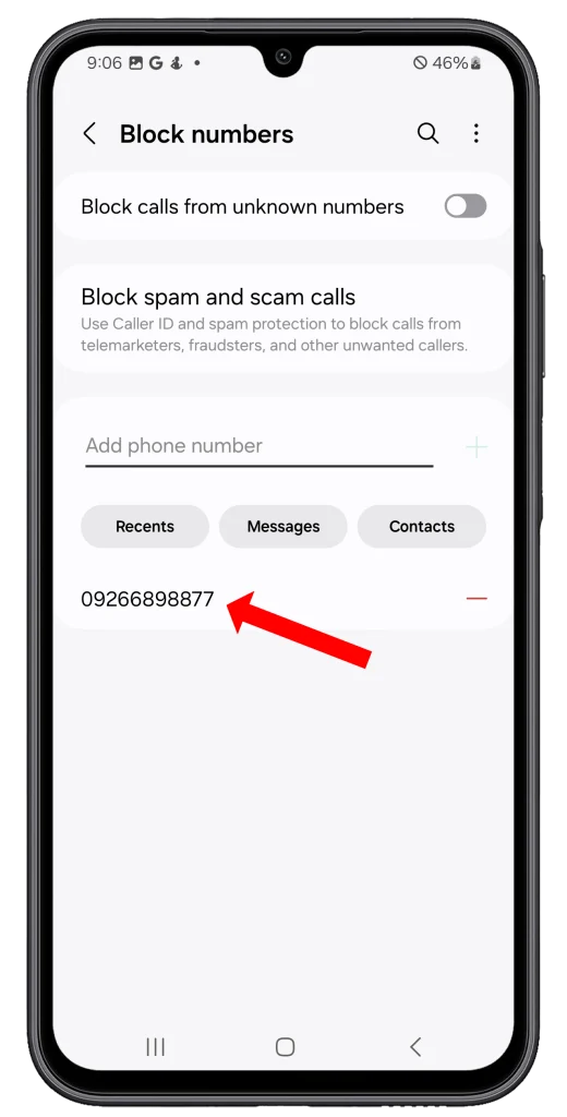 Make sure the number you're expecting to receive text messages from isn't block.