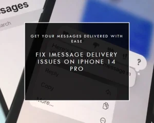 Fixing iMessage Stuck on "Not Delivered" on Your iPhone 14 Pro: Troubleshooting Guide