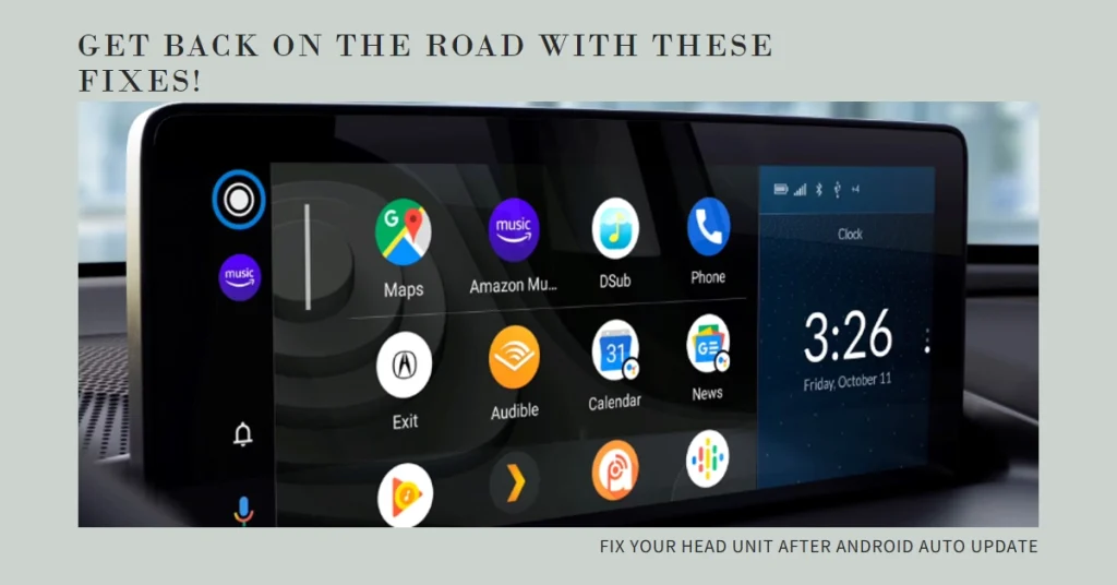 Head Unit Rebooting After Recent Android Auto Update? Get Back on the Road with These Fixes!