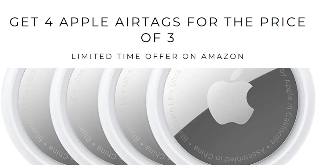 Get 4 Apple AirTags for the Price of 3 on Amazon (Limited Time!)