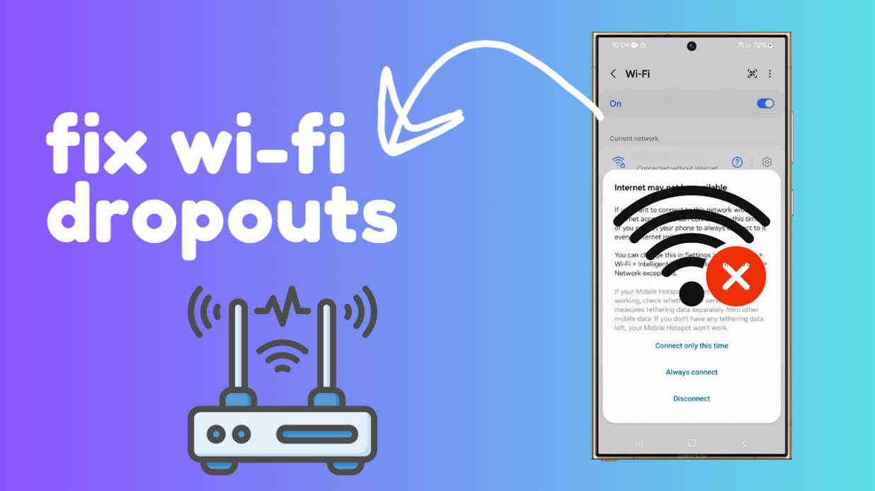4 Ways To Fix The Samsung Galaxy S24 Ultra Wi Fi Connection Dropouts 3