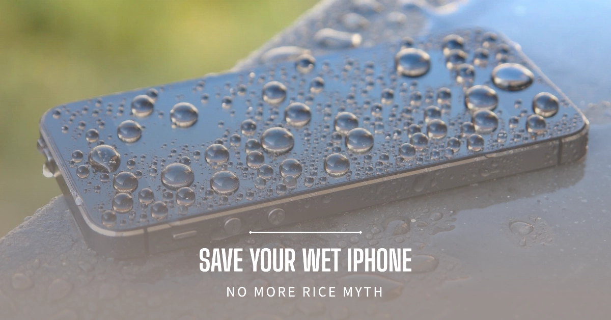 No More Rice Myth: Here's What To Do When Your iPhone Got Wet