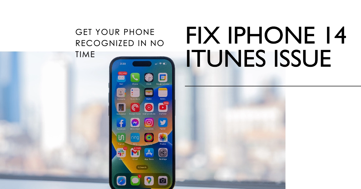 iPhone 14 Not Recognized in iTunes? Here's What To Do