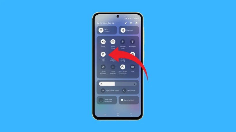 How To Fix It If Mobile Data Isnt Working on Galaxy A55